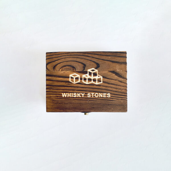 Caja piedras para Whisky